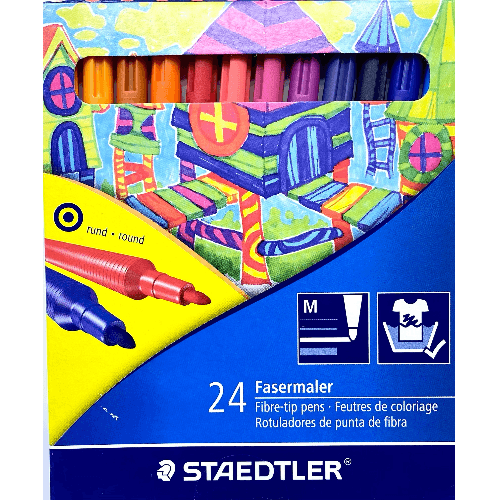 Staedtler 24 washable watercolors - 436