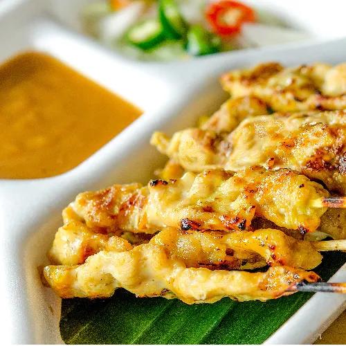 Chicken Satay (4Pcs)