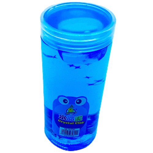 Slime Safe For Kids Long Tube Mud Blue - 3831