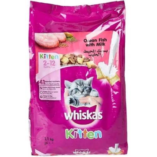 Whiskas Kitten Ocean Flavour 1.1 Kg