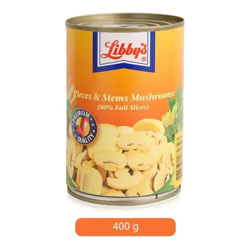 Libby's Mushroom Pieces & Stem 400g