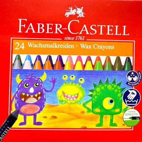 faber Castell 24 wachsmalkreiden wax crayons - 59