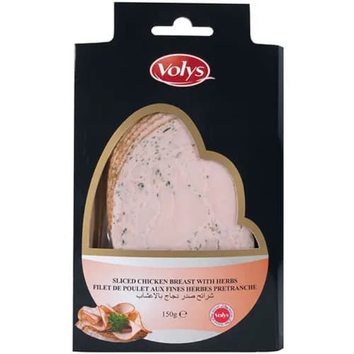 Volys Sliced Chicken Breast With Herbs 150g