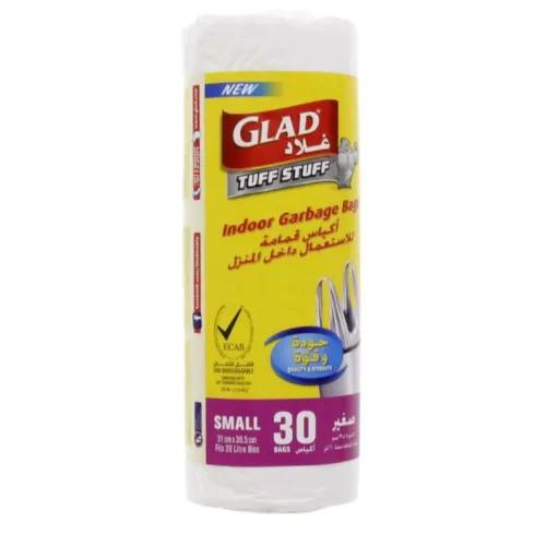 Glad Indoor Garbage Bags Small-Handle Tie 20L