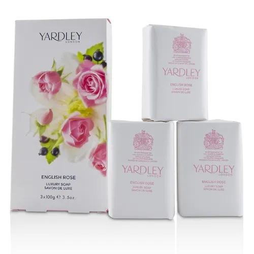 Yardley English Rose Bar Soap 3X100g