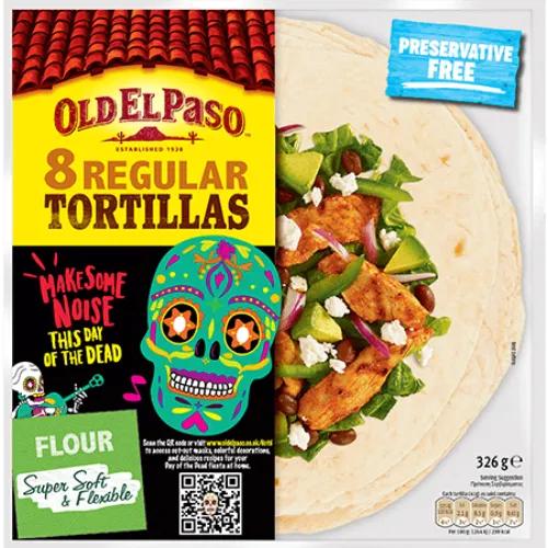 Old El Paso Tortillas 8 Pieces