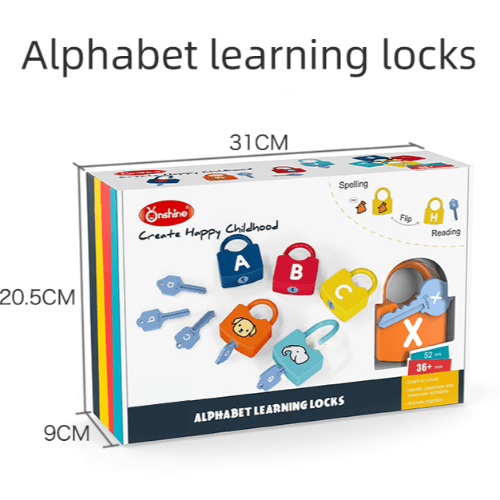 Alphabet Learning Locks