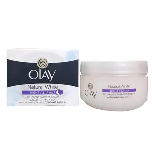 Olay Natural Fairness Night Cream Mulberry 50G