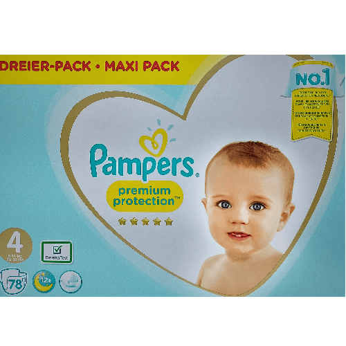 Pampers Pc Diapers S4 -78 Pieces