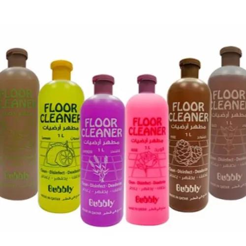 Bubbly - Floor Cleaner - Various Flavours - 1 L - 6 Pieces