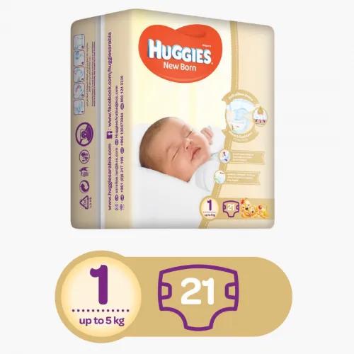 Huggies Diaper 21Pcs - New Born 1