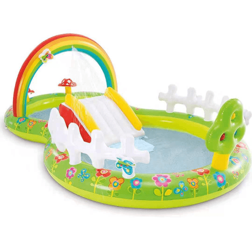 Intex Swim Inflatable Swimming Pool Rainbow Design