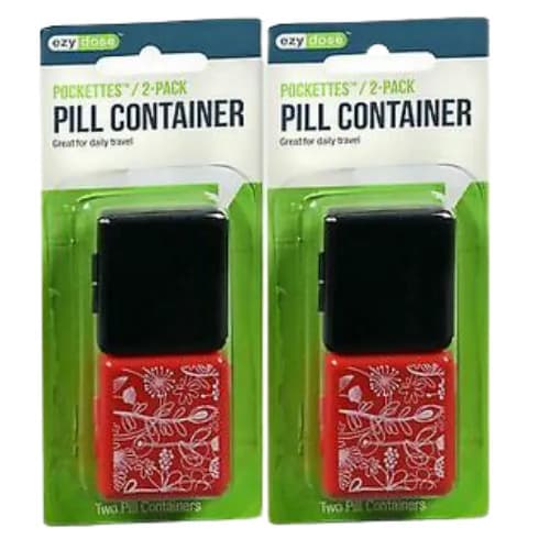 Ezy Dose Pill Box 2 Pc