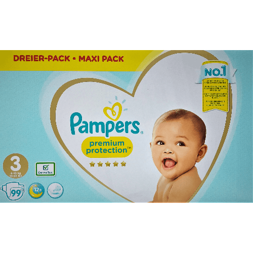 Pampers Pc Diapers S3- 99 Pieces