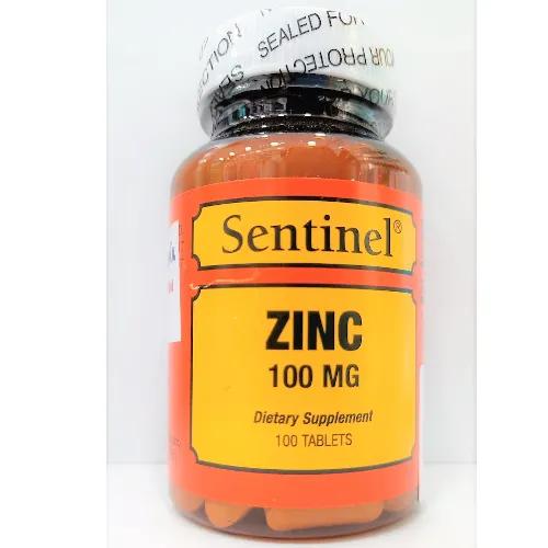 Sentinel Zinc 100 Mg Tablets 100'S