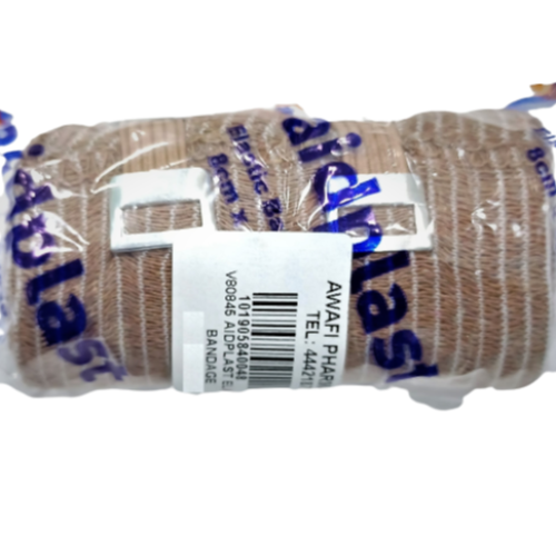 Aidplast Elastic Bandage 8Cmx4.5M