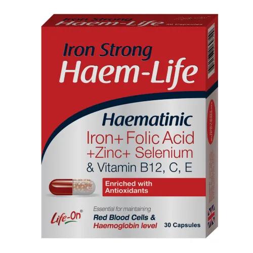 Life On Haem Life Capsules 30'S