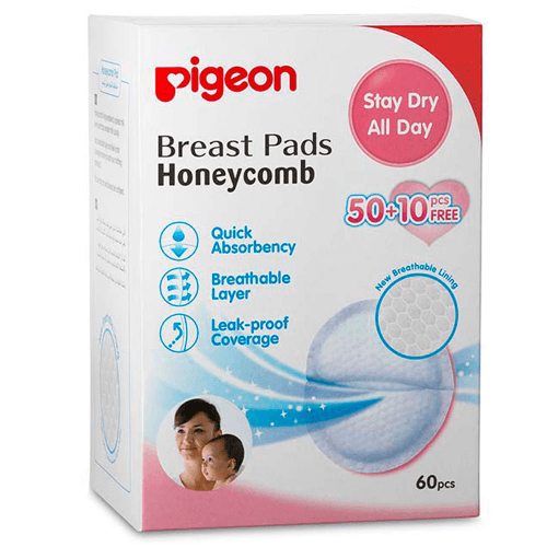 Pigeon Breast Pads Honeycomb 60Pcs - 16593