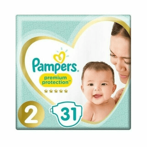 Pampers Pc Diapers S2 -31 Pieces