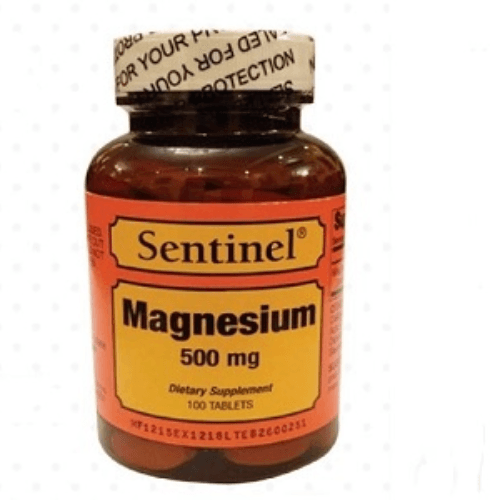 Sentinel Magnesium 500Mg  Tablets 100'S