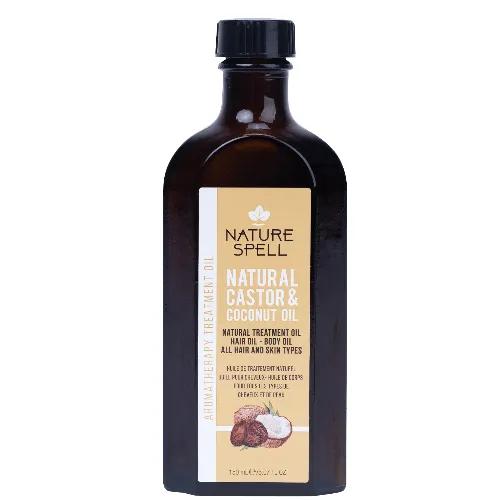 Nature Spell Castor And Coconut Oil 150 Ml