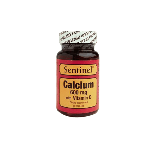 Sentinel Calcium 600Mg With Vit D Tablets 60'S