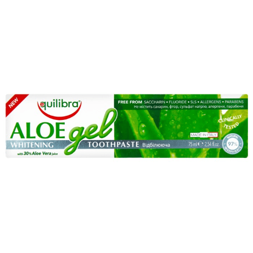 Equilibra Aloe Gel Whitening Toothpaste 75 Ml