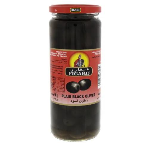 Figaro Plain Black Olives 270G