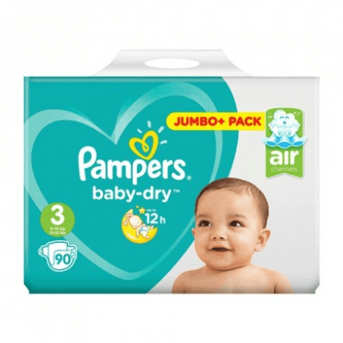 Pampers Ml Diaper S3-90 Pieces