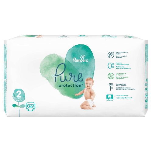 Pampers Pure S2-39 Pieces