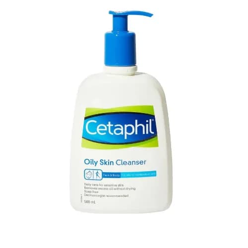 Cetaphil Oily Skin Cleanser For Face And Body 500 Ml