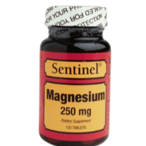 Sentinel Magnesium 250Mg Tablets 100'S