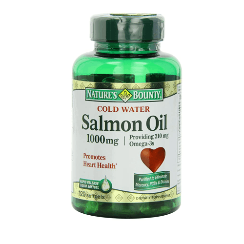 Nature'S Bounty Salmon Oil 1000Mg Softgels 120'S