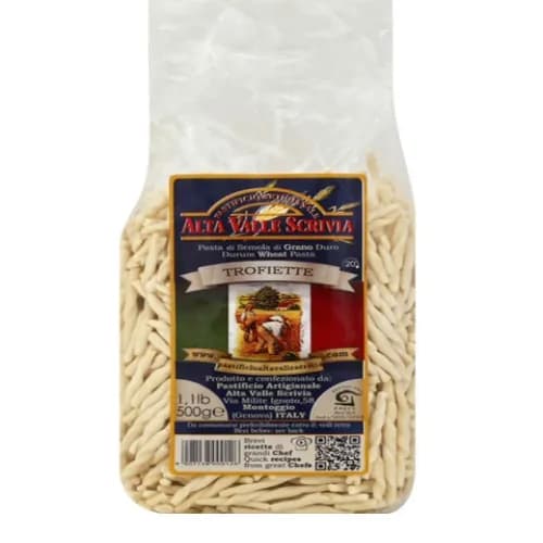 Alta Valle Scrivia Trofiette Pasta 500Gr