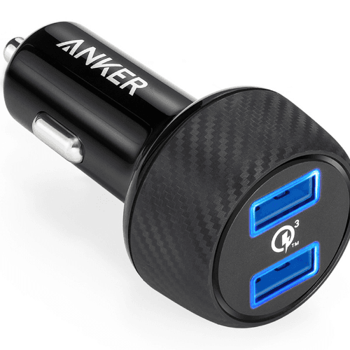 Anker Powerdrive Speed With 2 Quick Charger 3.0Un - Black