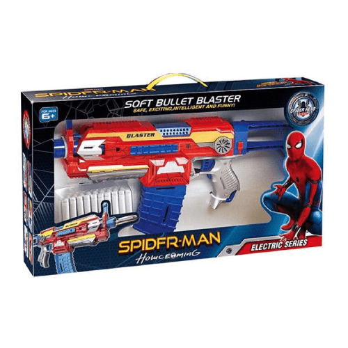 Spiderman Soft Gun Electric Edition