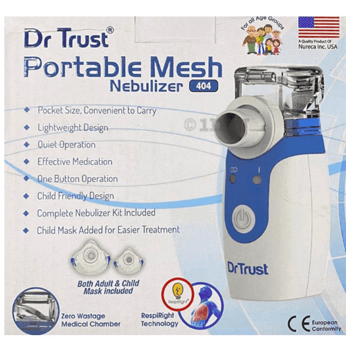 Dr Trust Portable Mesh Nebulizer 404