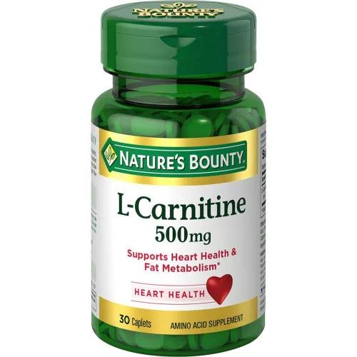 Nature'S Bounty L Carnitine 500 Mg Tab 30'S