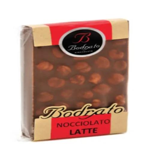 Bodrato Cioccolato Milk Chocolate With Hazelnuts 50G