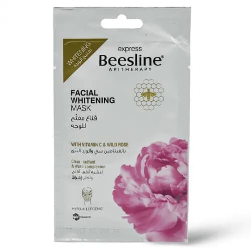 Beesline Facial Whitening Mask With Vitamin C & Wild Rose 25Gm