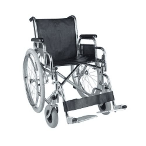 Steel Chrome Wheel Chair (Ca905B)