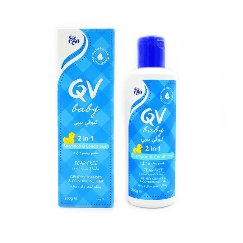 Qv Baby 2 In 1 Shampoo & Conditioner 200Gm