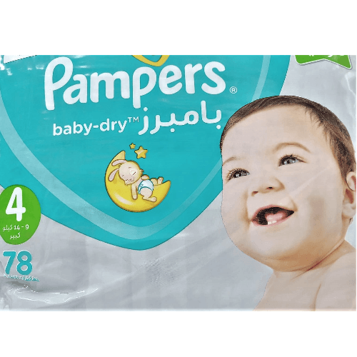 Pampers Ml Diaper S4-78 Pieces