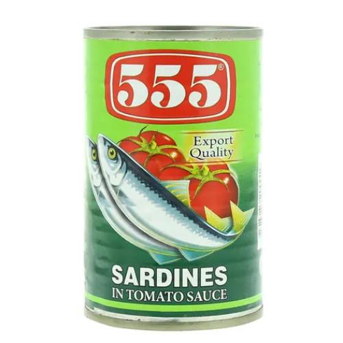 555 Sardin Tomato Sauce 155G