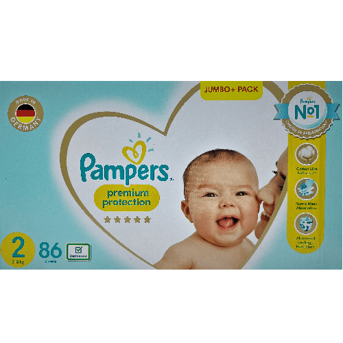 Pampers Pc Diapers S2 -86 Pieces