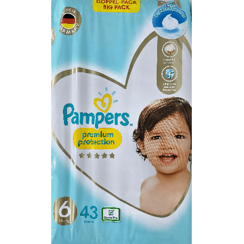 Pampers Pc Diapers S 6 -43 Pieces