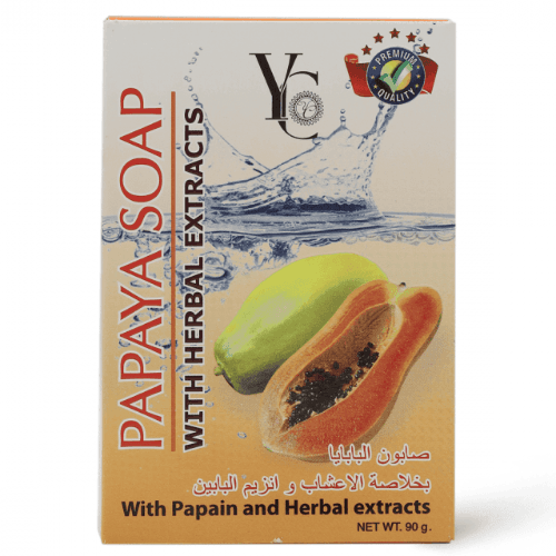 Yc Papaya Soap With Herbal Extracts 90 Gm