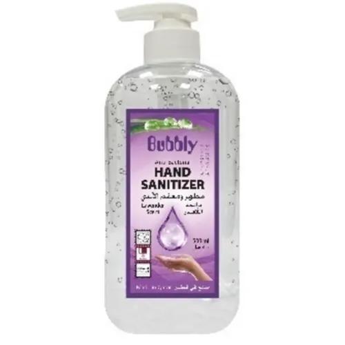 Bubbly Hand Sanitizer Gel Lavender 80% Alcohol 500Ml