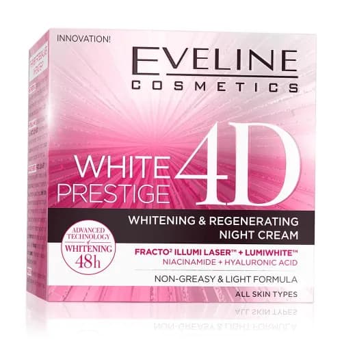 Eveline White Prestige 4D Night Cream 50Ml