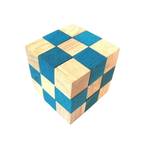 Queen Snake Cube- Sky Blue